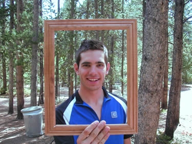 Dan's been framed!