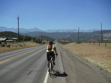 Brent bikes across western Colorado.