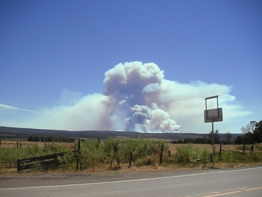 Everyone's parents keep asking if we've seen the Colorado wildfires. Here's one.