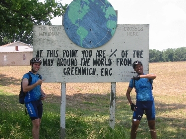 We’ve only been biking for 3 weeks and we are already a quarter of the way around the world?!