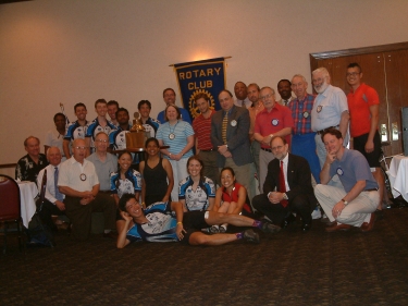 Thank you Rotary Club of Gary,  Indiana for your kind hospitality and the wonderful lunch!