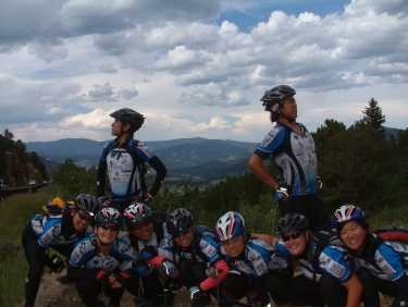 The overlook onto Estes Park marked the first day of the Rockies under our belts!