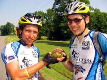 In addition to fostering hope, we also save turtles from cars.