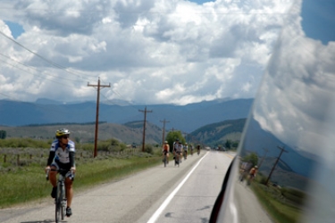 riding into kremmling, CO