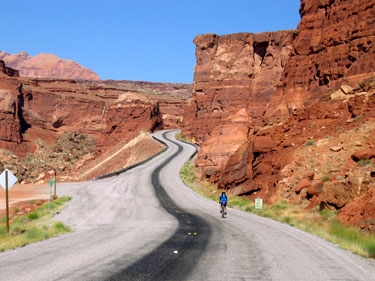 this tar-riddled, gravel-ey climb SUCKED