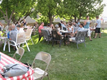Community dinner in Cedar City