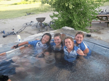 Campsite in Benton Hot Springs