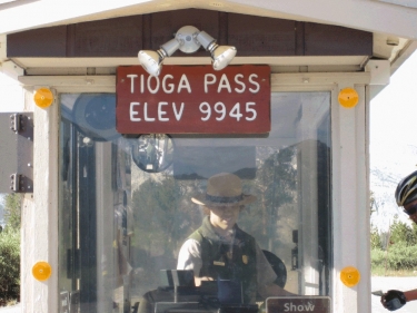Tioga Pass into Yosemite NP